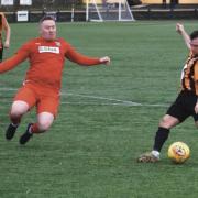 Jamie Martin's early goal set up a topsy-turvy encounter (Image: Largs Thistle) Jamie Martin's early goal set up a topsy-turvy encounter