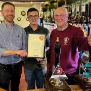 Cheers all round as Frasers Bar wins CAMRA North Ayrshire award