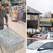 Morrisons Supermarket provided Largs Dementia Group with over 100 bottles of water