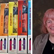 North Ayrshire councillor Eleanor Collier applauds the UK Government for backing her calls to ban single-use disposable vapes