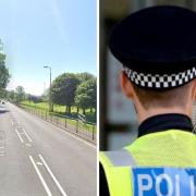 Police stopped motorist on A78