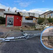 More vandalism at Marks and Spencer Foodhall site