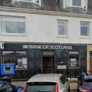 Millport's branch of the Bank of Scotland closed for the last time on February 20