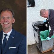 There has been a rise in misuse of public bins across North Ayrshire