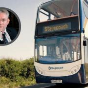 Kenneth Gibson says North Ayrshire would be the ideal place to pilot flat bus fares