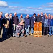Shedload of support: Men's Shed on Largs seafront