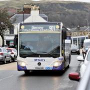 More buses on Sundays will run between Largs, Greenock and Glasgow from May 19.