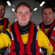 The Largs RNLI crew appeared on BBC saving a paddleboarder who thought she was going to die.