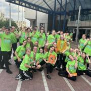 Trophy win: Largs Youth Theatre