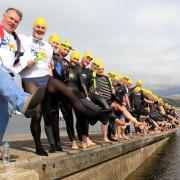 Gillian's Saltire Swim makes a splash on Saturday