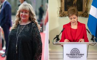 Largs stars in Janey Godley's Sturgeon resignation voiceover