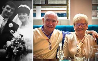 Alfie and Margaret O'Brien spent their final days together at Inverclyde Royal Hospital in Greenock