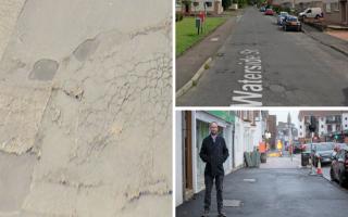 Ian Murdoch says he's delighted at the work carried out on, and planned for, streets in Largs