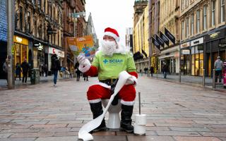 Santa on a loo: How you can help make a difference