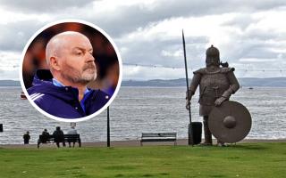 A statue of Steve Clarke could be set to replace the one of Magnus the Viking during Euro 2024