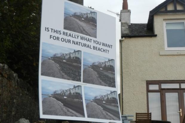 Yes or No? Fairlie coastal path plan has been controversial.