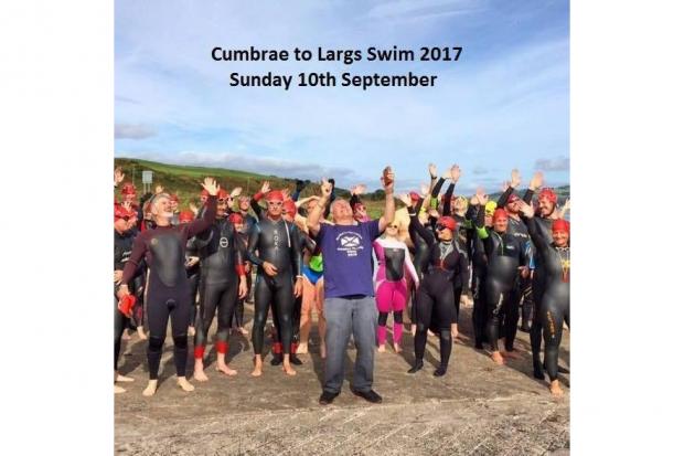 Attention all swimmers taking part in Cumbrae-Largs swim