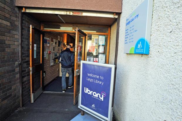 Largs Labour view on library cuts