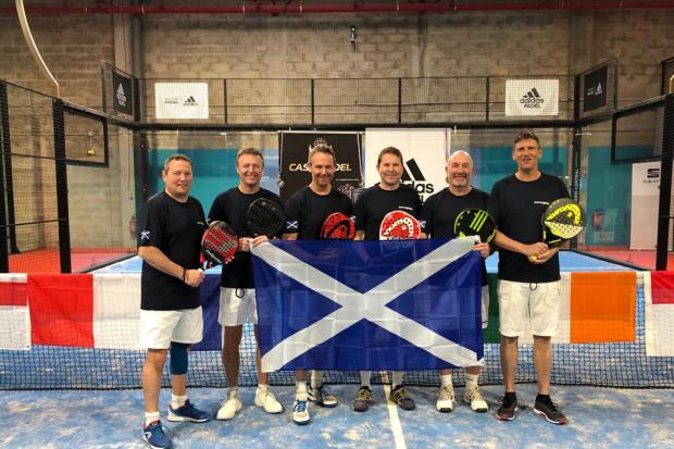 Padel in Paris for Largs and West Kilbride hot shots